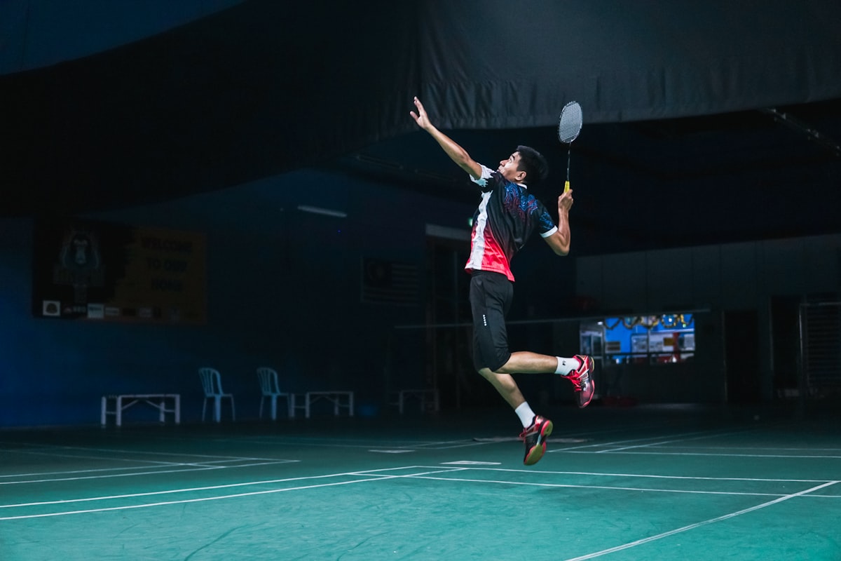 Badminton at yuwa utthan samaj