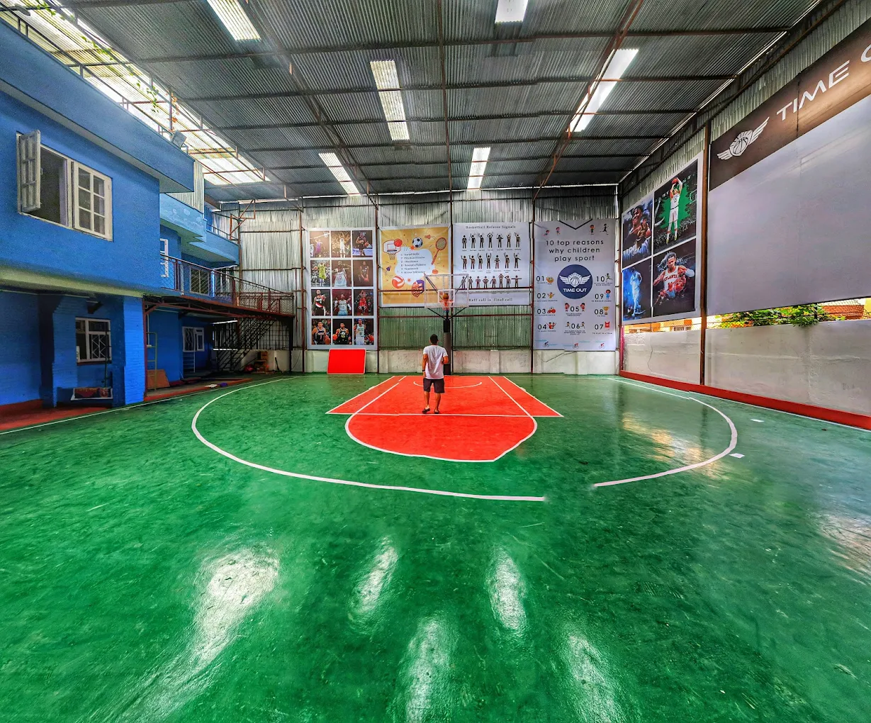Basketball at Time Out