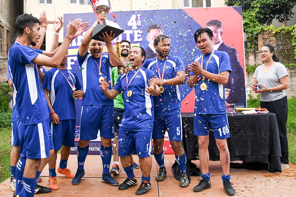 Futsal at Buddha Yuva Club