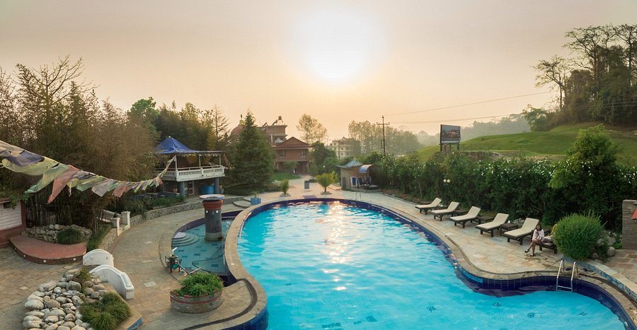Swimming at Grand Norling Resort Swimming Pool