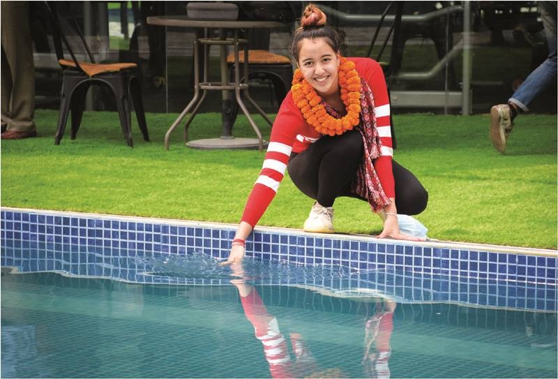 Swimming at Hardic Fitness Centre Pool