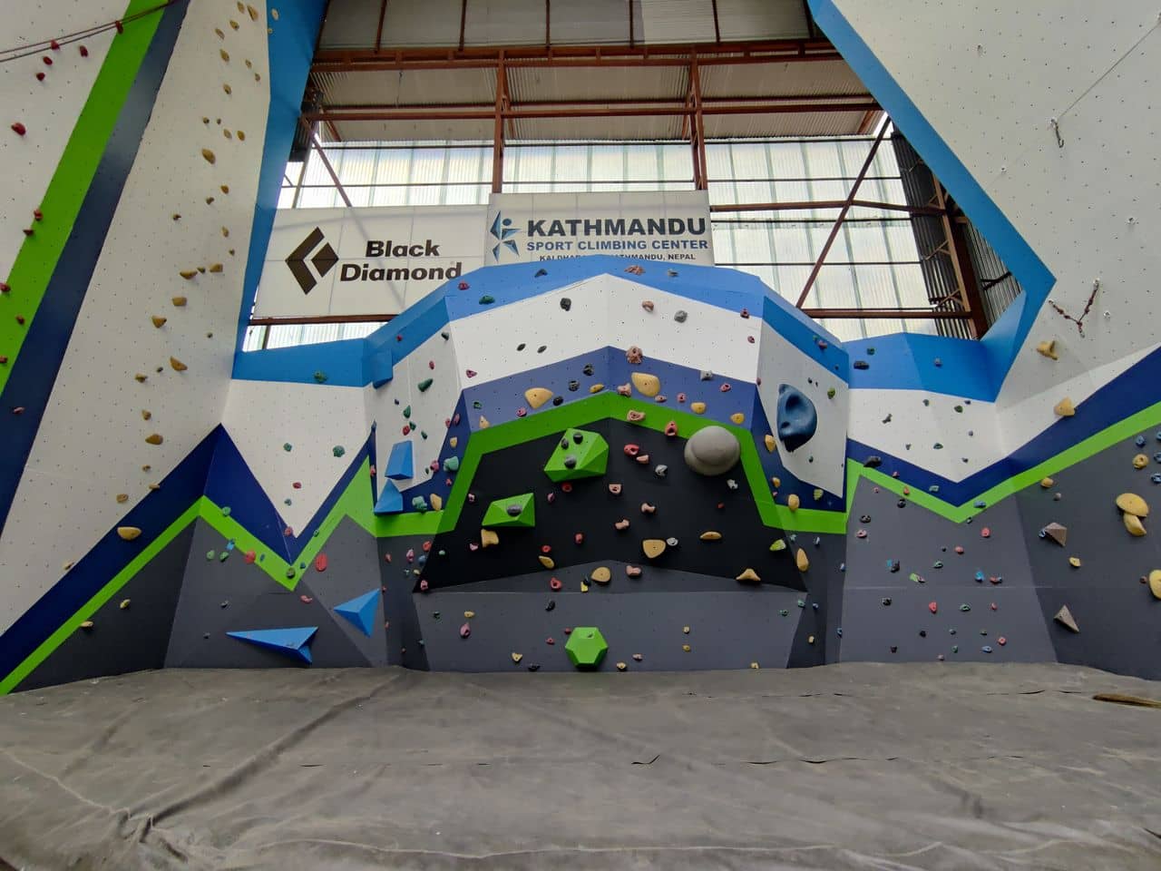 Gym at Kathmandu Sport Climbing Center