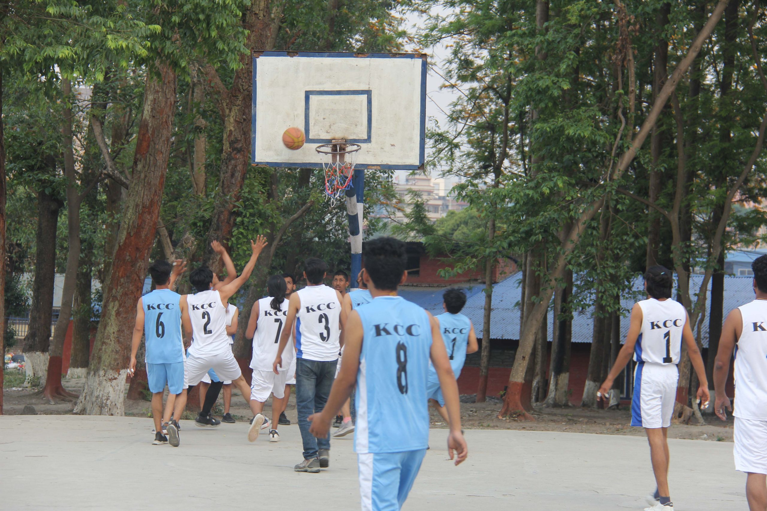 Basketball at KCC Basketball Court