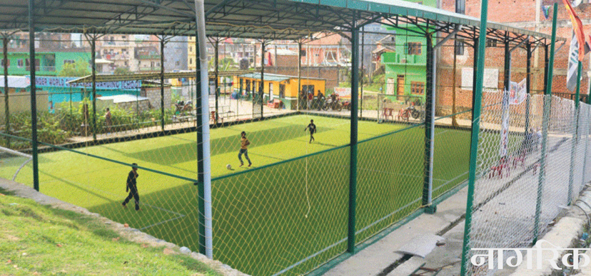 Futsal at khambe chaur