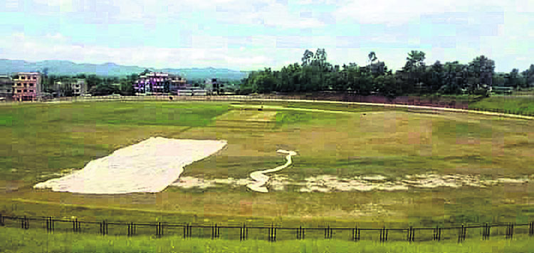 Cricket at lamahi cricket ground