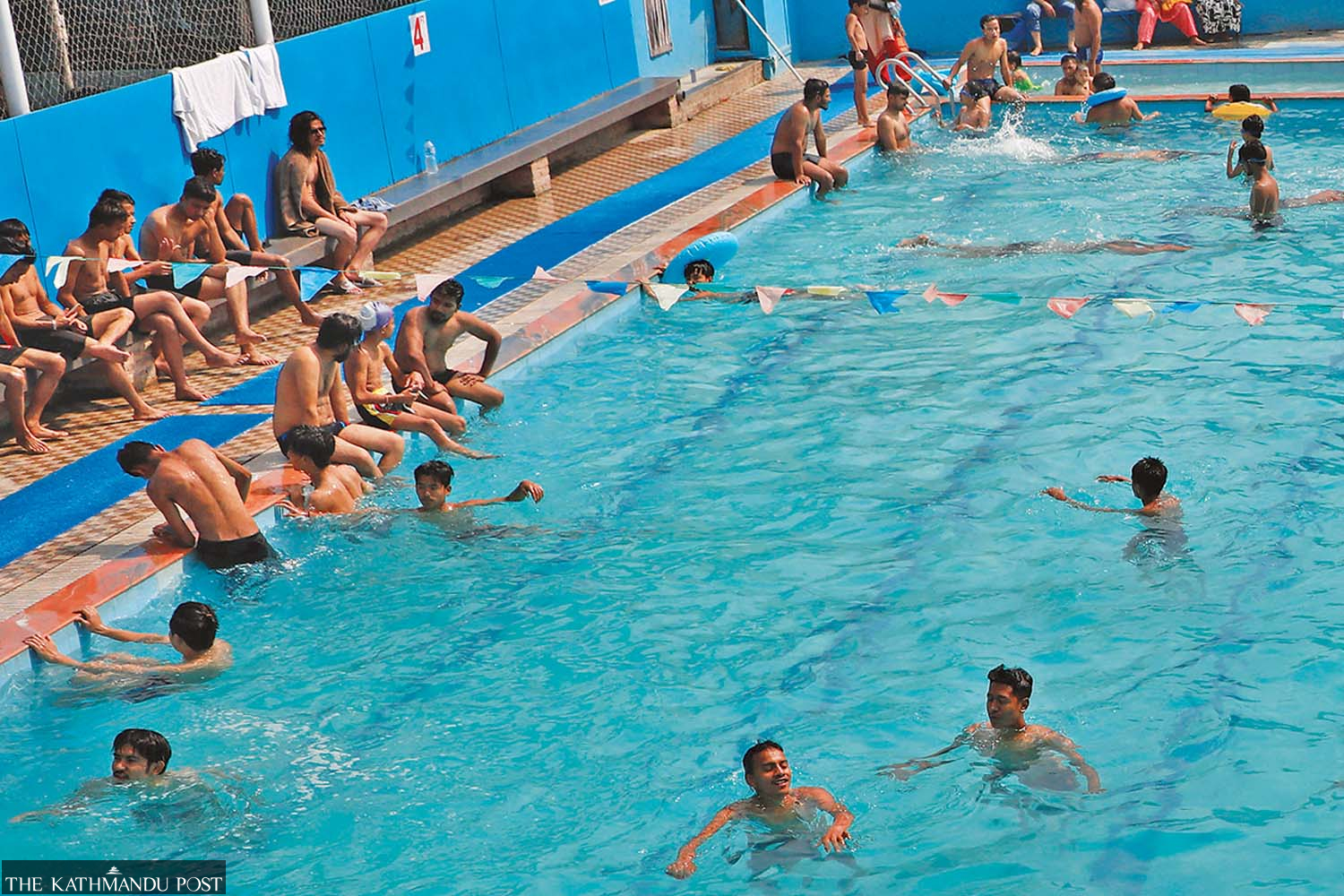 Swimming at National Swimming Pool