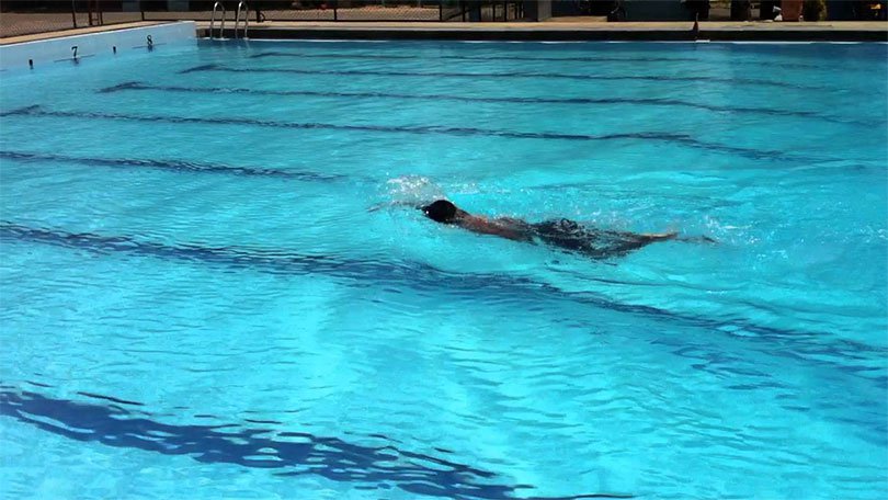 Swimming at Nature Club