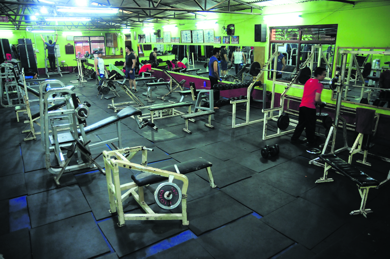 Gym at Nepal Byayam Mandir