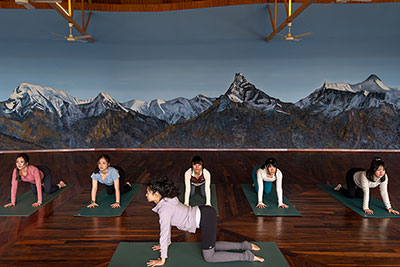 Gym at Purna Yoga Retreat Centre