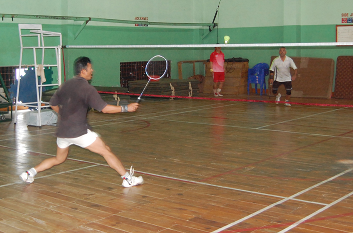 Badminton at Sagbari Badminton Court