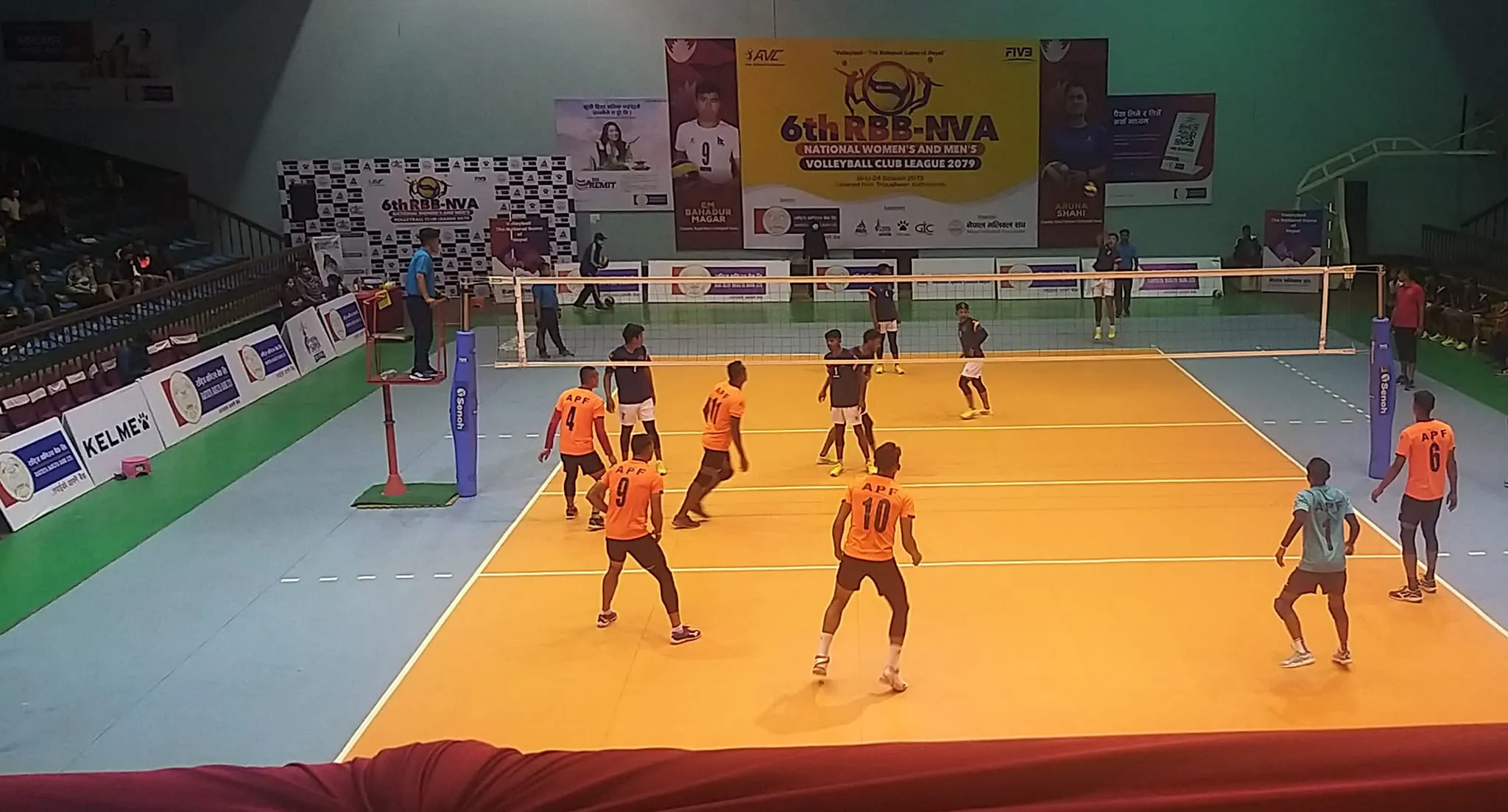 Volleyball at tarebhir volleyball ground